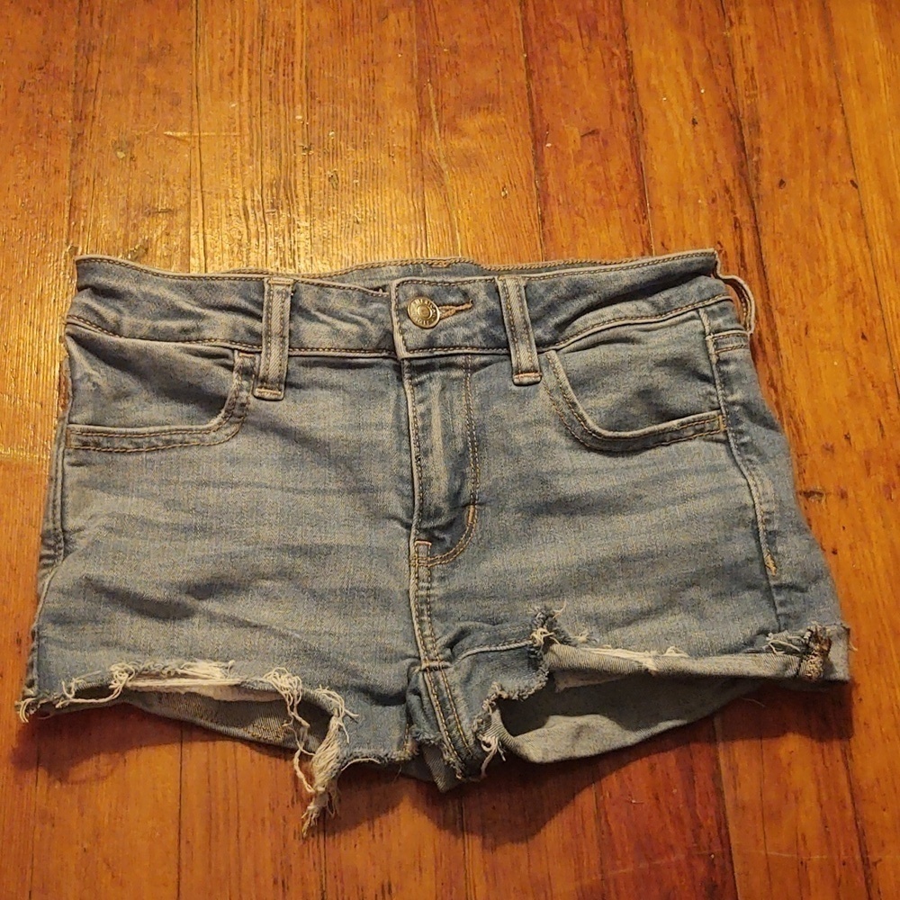 American Eagle Jegging Cutoff Jean Shorts Sz 2